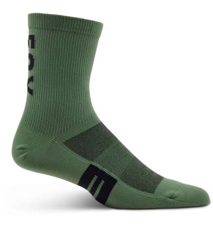 FOX Flexair Merino 6  MTB Socks Men - moss