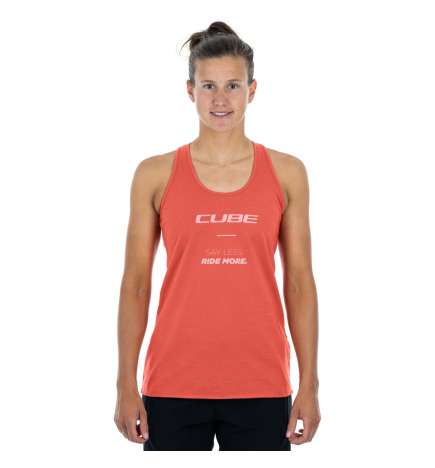 CUBE Organic Tank Top Women - red