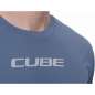 CUBE ATX TECH Round Neck Jersey Shortsleeve Men - smoke blue