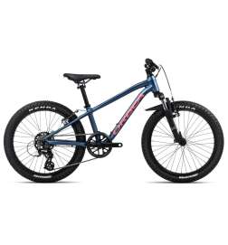 Orbea MX 20 XC - 20  Kids MTB - 2025 - Moondust Blue - Red (matt)
