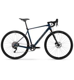 Ghost ASKET CF Full Party - Carbon Gravel Bike - 2025 - metallic dark blue   carbon showing - glossy