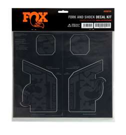 FOX CUSTOM Decal Kit for Fork   Rear Shock - Stealth Black
