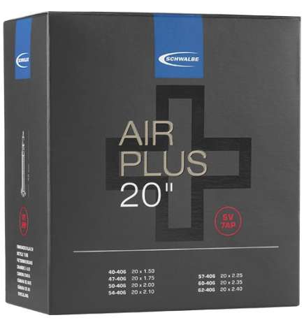 Schwalbe Air Plus No. 7AP Inner Tube - 20  | SV