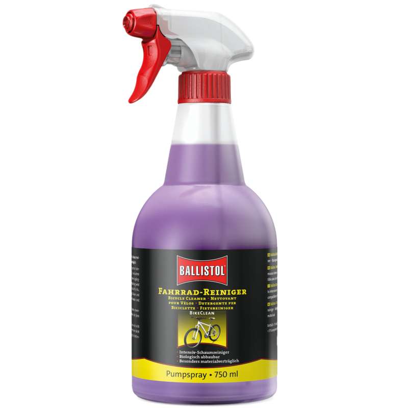 Ballistol Nettoyant Vélo - BikeClean - Spray à pompe 750 ml