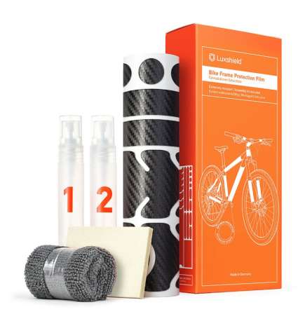 Luxshield Frame Protection Universal - 21 pieces - Carbon