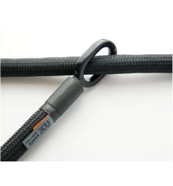 tex-lock eyelet Textile Lock inkl. U X-Lock - 80 cm - onyx black