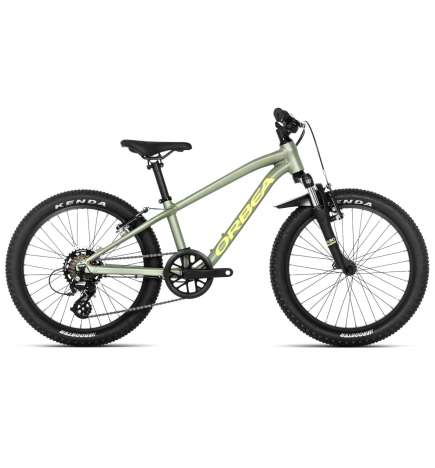 Orbea MX 20 XC - 20  Kinder MTB - 2025 - Metallic Green Artichoke - Yellow (matt)