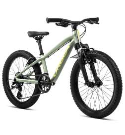Orbea Bicicleta de Montaña Niños 20  - MX 20 XC - 2025 - Metallic Green Artichoke - Yellow (matt)