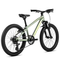 Orbea Bicicleta de Montaña Niños 20  - MX 20 XC - 2025 - Metallic Green Artichoke - Yellow (matt)