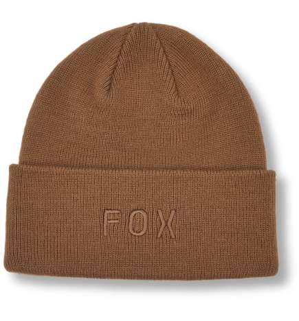 FOX Wordmark Beanie Women - walnut