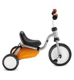 Puky FITSCH Triciclo - Bundle incl. Borsa Telaio - grey/bear