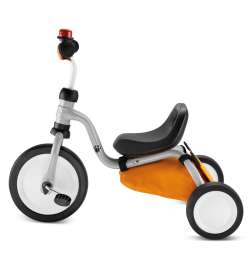 Puky FITSCH Triciclo - Bundle incl. Borsa Telaio - grey/bear
