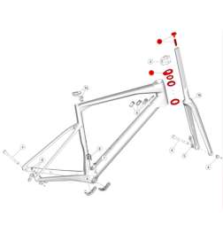 BMC Serie Sterzo con Low Topcone per Roadmachine 01/ 02 - 302093