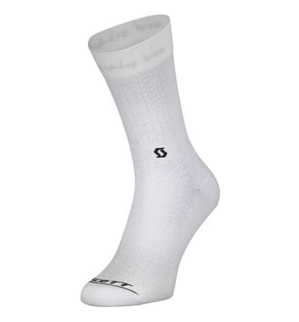 SCOTT Performance Crew Socks - white black