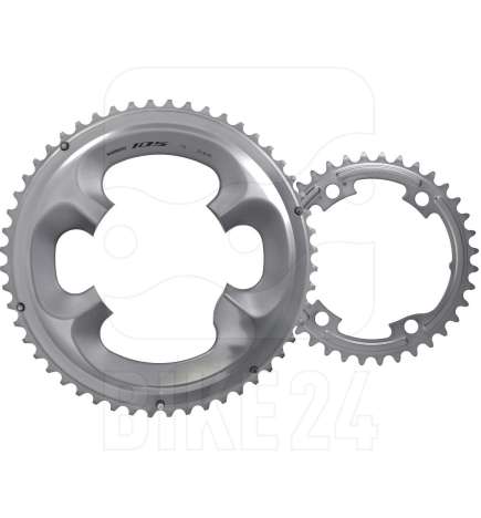 Shimano Chainring - 2x11-speed | for 105 FC-R7000 Crankset - silver