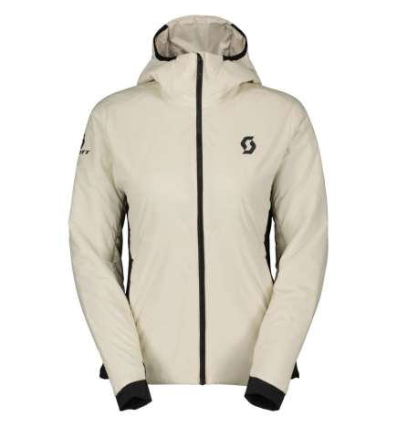 SCOTT Insuloft Light Jas met Capuchon Dames - dust white black
