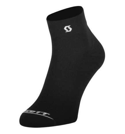 SCOTT Performance Quarter Socks - black white