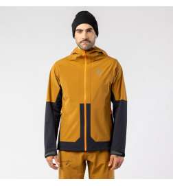 SCOTT Explorair Softshell Jacket Men - black bread brown