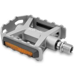ACID A8-IB Classic Flat Pedals - silver
