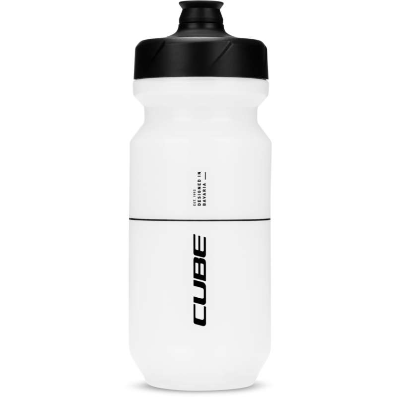CUBE Flow Fietsfles 500ml - transparent