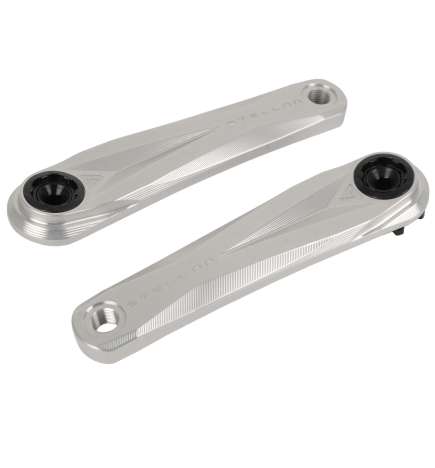 Alugear STELLAR AL Kurbelarmset - MTB | DUB | Direct Mount (SRAM 8-Bolt) - silber
