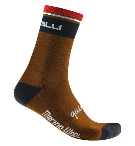 Castelli Quindici Soft Merino Socken - mocha 245