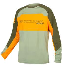 Endura MT500 Burner Lite Langarmtrikot Herren - mandarine
