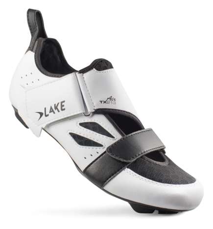 Lake TX213 AIR Triathlon Shoes Men - white black