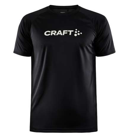 CRAFT T-Shirt Homme - Core Unify Logo - Noir