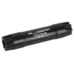 Alugear Vilebrequin pour Manivelles STELLAR MTB - Largeur 174mm - noir
