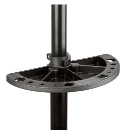 BLUECHAIN Essential Work Stand with Tool Tray 20 kg - black