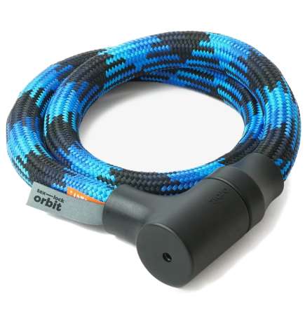 tex-lock orbit Cable Lock - 100cm - morpho blue