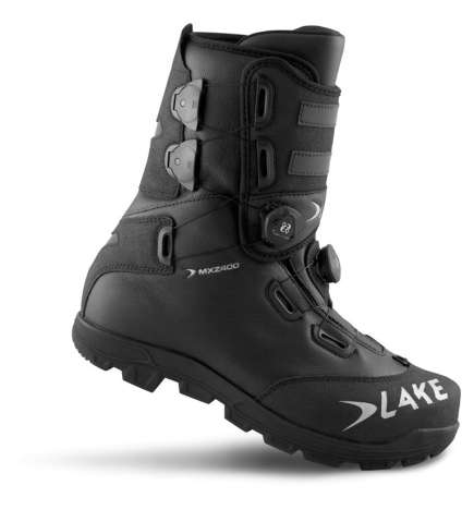 Lake MXZ400 MTB Winterschuhe Herren - schwarz   silber