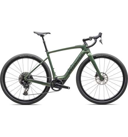 Specialized Bici Elettrica Gravel Carbonio - TURBO CREO 2 COMP - 2025 - cypress metallic / black liquid metallic