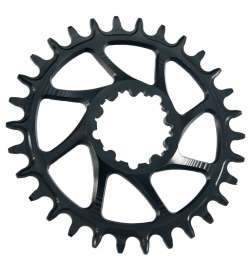 Garbaruk MTB Chainring - Direct Mount   Round   Narrow-Wide   Boost - for SRAM GXP - black