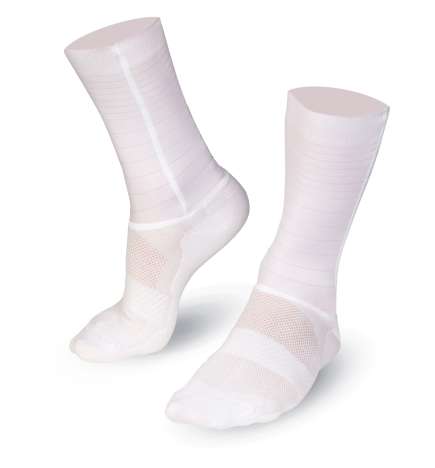Bioracer Spitfire Vesper Tech Cycling Socks - white