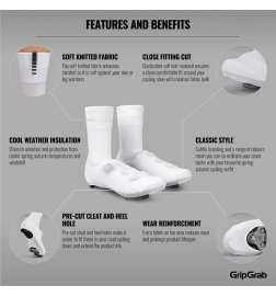 GripGrab Primavera Rennrad Überschuhe - Weiß