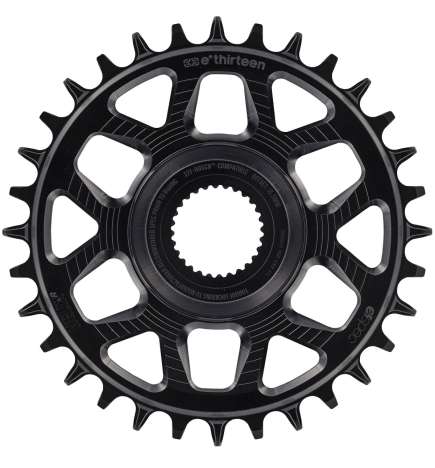 e*thirteen Helix Race e*spec - Direct Mount Chainring - Bosch - 15mm Offset - black