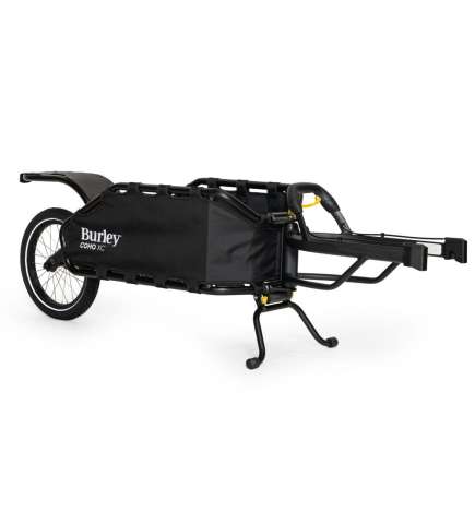 Burley Coho XC Transportkar - zwart
