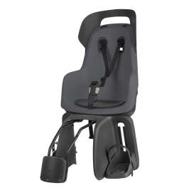 Bobike GO Seggiolino Bicicletta Bambino - Attacco al telaio - Macaron Grey