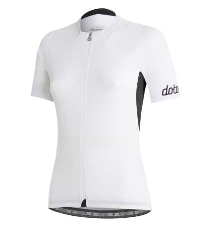 Dotout Tour Fietsshirt Dames - wit