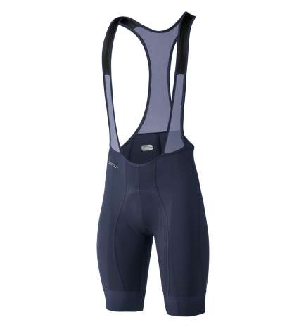 Dotout Power Fietsshort met Bretels Heren - blauw