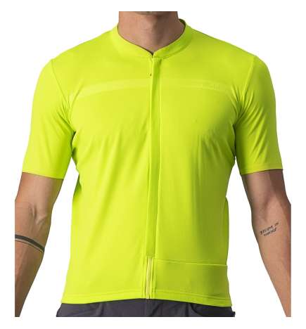 Castelli Unlimited Allroad Jersey Men - electric lime 383