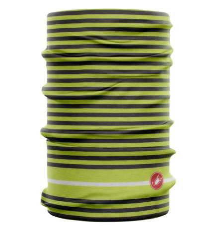 Castelli Light Head Thingy Schlauchschal - electric lime dark grey-white 383