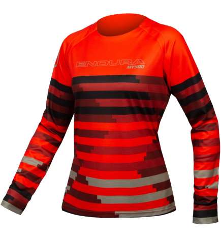 Endura Damen MT500 Supercraft Langarmtrikot - paprika