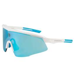 Endura Shumba II Glasses - white - smoke tint full blue mirror | light bronze | clear