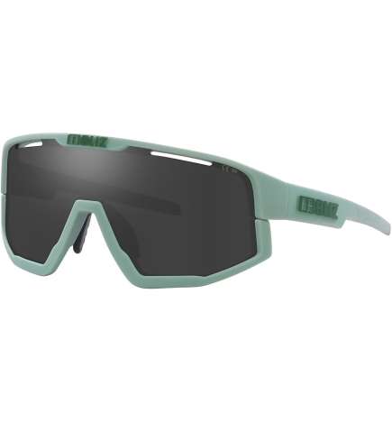 Bliz Occhiali - Fusion Small - Matte Green / Smoke Mirror Silver