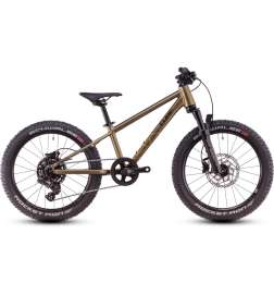 CUBE REACTION 200 TM - 20  Children s Mountain Bike - 2026 - goldenlime   black