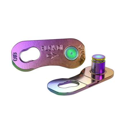 SRAM PowerLock Flattop Kettingschakel - Rainbow