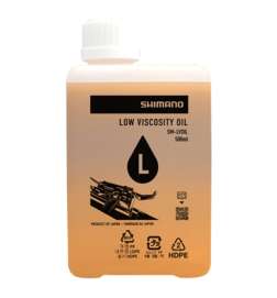 Shimano Brake Fluid - Mineral Oil | Low Viscosity | SM-LVOIL - 500ml